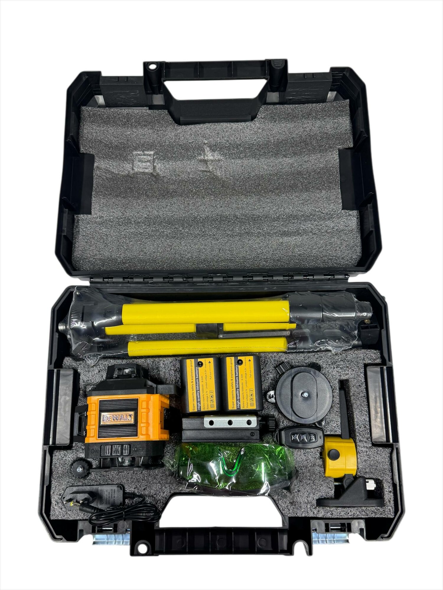 Лазерный уровень 4D Mk D16о стойкой — фото 1