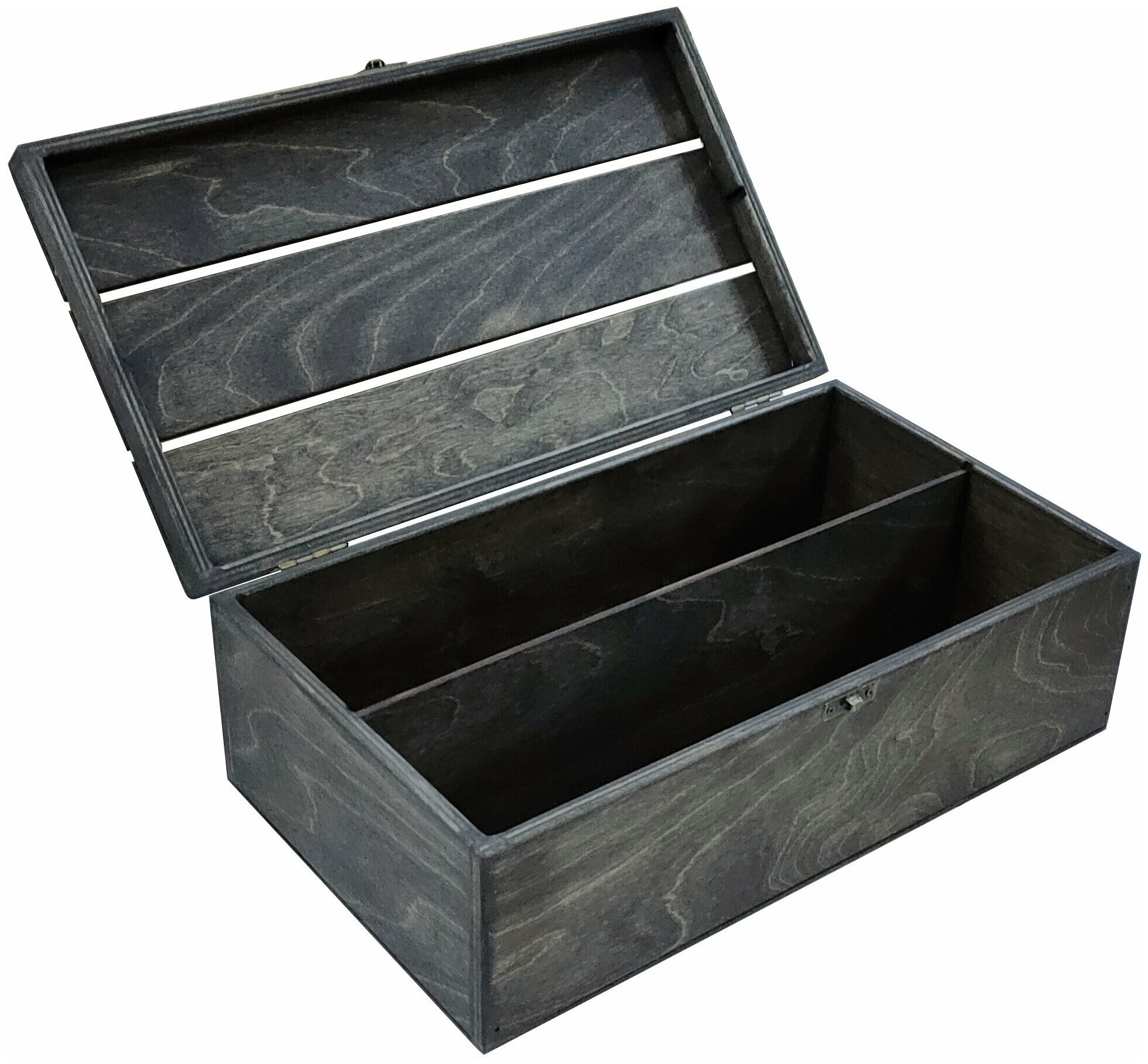 Ящик для вина ZELwoodBOX, 37х21х12,5 см, 2 секции, венге