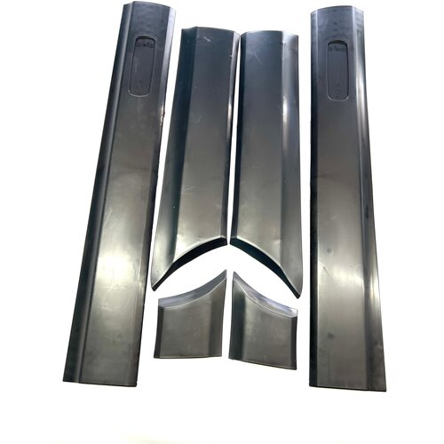 Молдинг кузова нива 2123 до 2009 года, молдинги кузова lada NIVA 6 шт