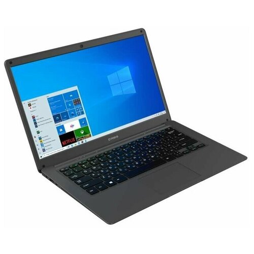 14 Ноутбук Irbis NB283 NB283 серый - 1366x768 IPS Intel Celeron 3350 ядра 2 х 11 ГГц 4 ГБ eMMC 128 ГБ Intel HD Graphics 500 Windows 10 Pro 2177900₽