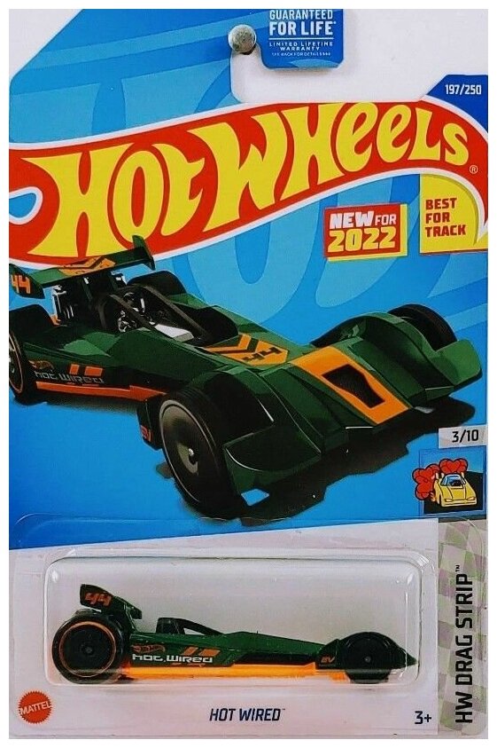 Машинка детская Hot Wheels коллекционная HOT WIRED