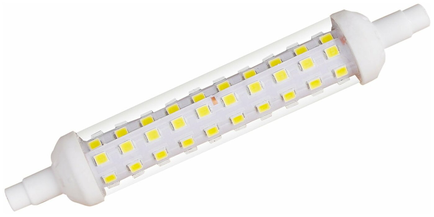 Led-j118-12w/4000k/r7s/cl plz06wh лампа светодиодная прозрачная. белый свет (4000К). Картон. ТМ Uniel 1шт