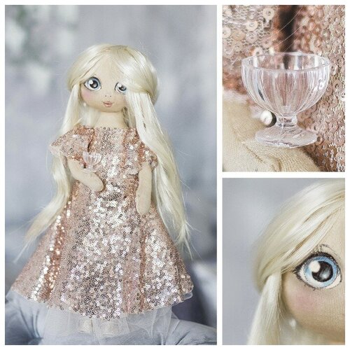 Набор для шитья. Интерьерная кукла «Николь», 30 см набор для шитья интерьерная кукла лесли 20 см