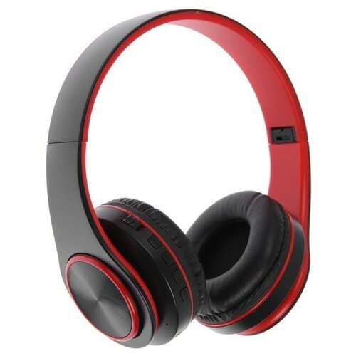 Наушники Т47 беспроводные полноразмерные BT microSD FM микрофон AUX черные 147300₽