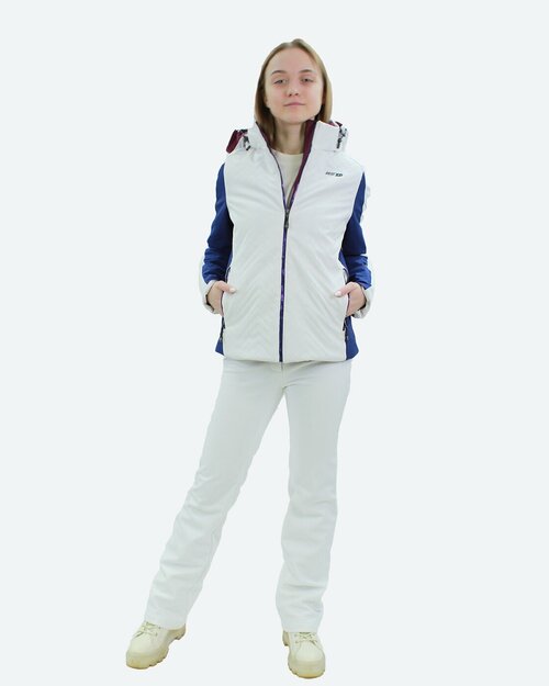 Куртка West scout, размер 44, белый, синий