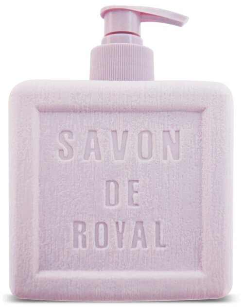 Жидкое туалетное мыло для рук Savon de royal Фиолетовый куб, 500 мл.