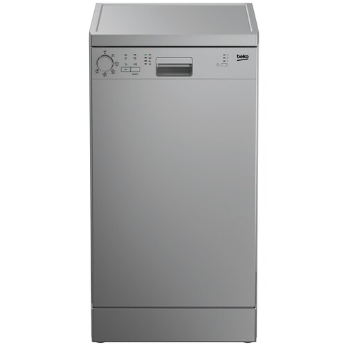 Посудомоечная машина Beko DFS 05W13 S, серебристый встраиваемая посудомоечная машина beko din 24310 белый