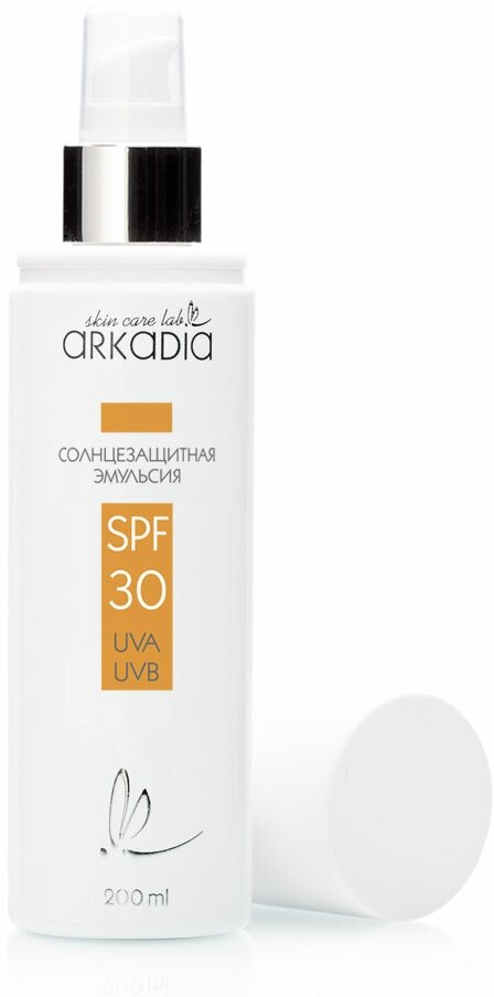 Солнцезащитные кремы ARKADIA Солнцезащитная эмульсия SPF30