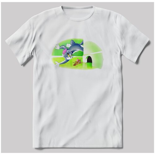 фото Футболка с принтом tom and jerry- 26 brut-shop