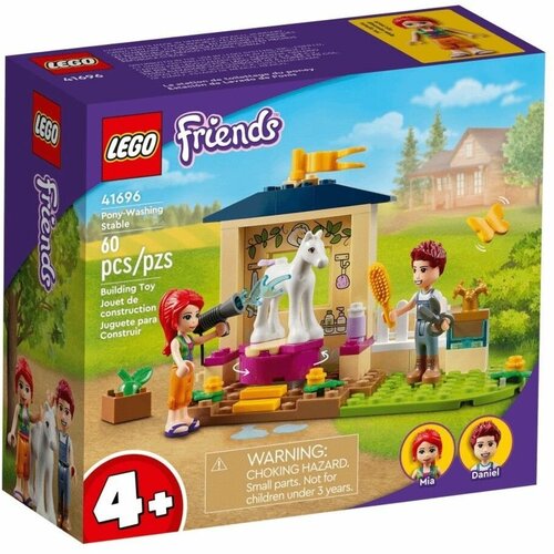 Конструктор LEGO Стойла для мытья пони (41696 Pony-Washing Stable) конструктор lego friends 41696 конюшня для мытья пони