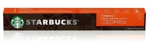Кофе в капсулах Starbucks nespresso colombia 10 шт 57 г - фото №14