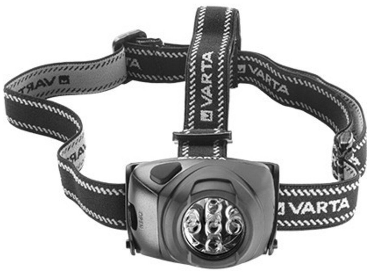 Фонарь VARTA LEDx5 INDESTRUCTIBLE HEAD 3 AAA/LR03