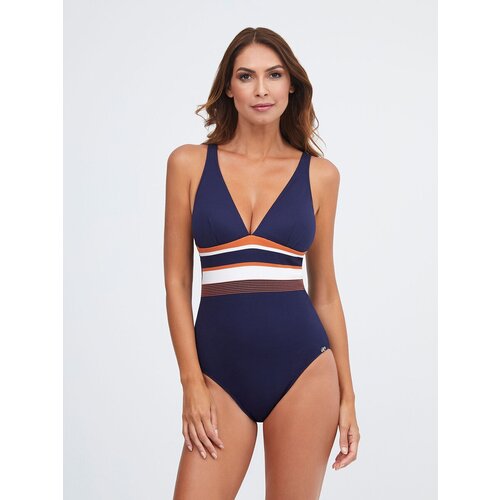 Слитный купальник Nuria Ferrer, размер 48, синий