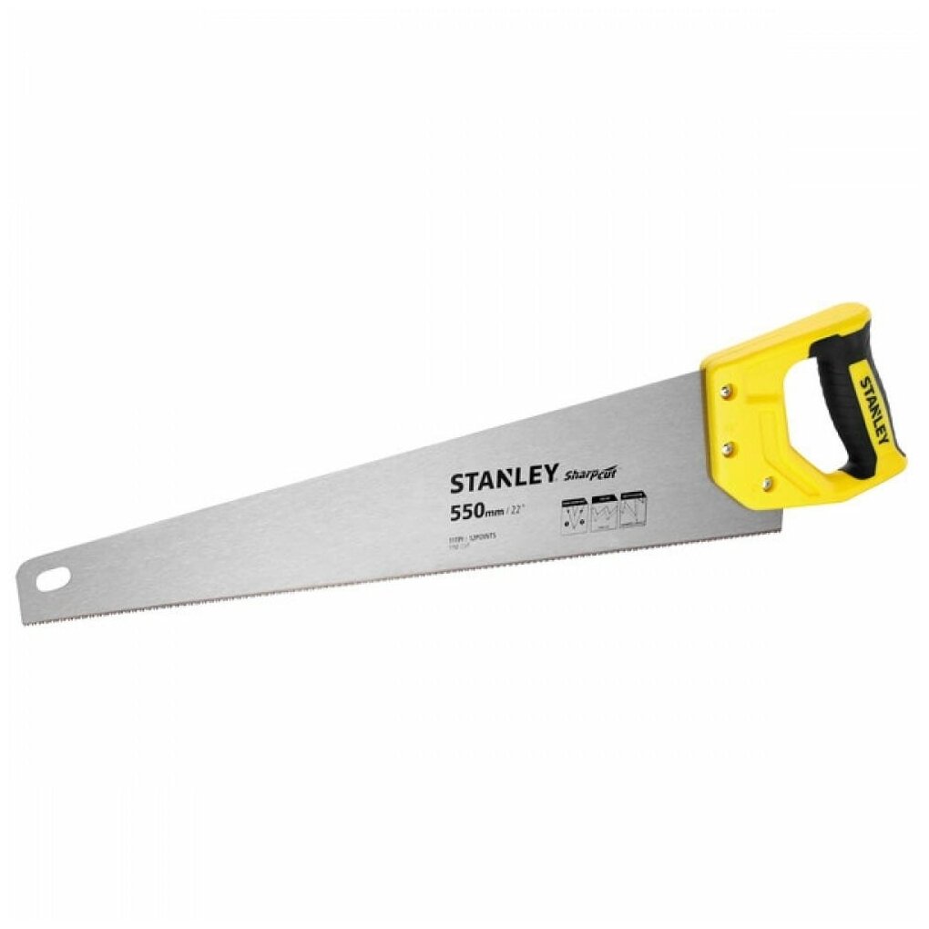 Ножовка универсальная Sharpcut STHT20372-1 550 мм