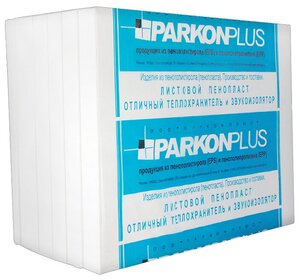 Вспененный пенополистирол (EPS) PARKON PLUS ПСБ-С-25 т 120х100см 100мм