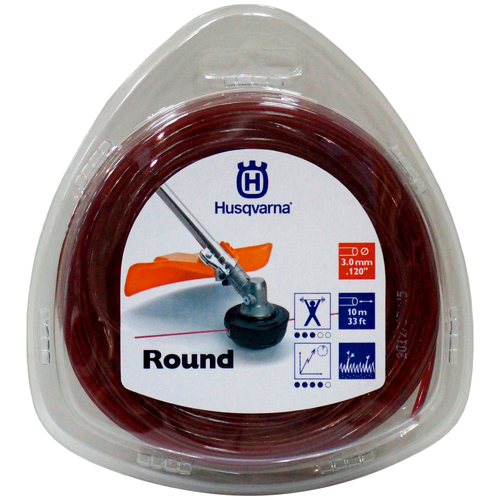 фото Леска husqvarna round 3 мм 10 м