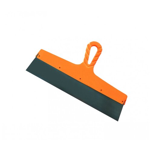 Шпатель малярный 300 мм с оксидированным полотном с эргономичной ручкой