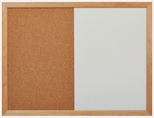 Изображение товара Доска для информации комбинированная пробковая/магн.-маркерная Attache 45x60 1377724