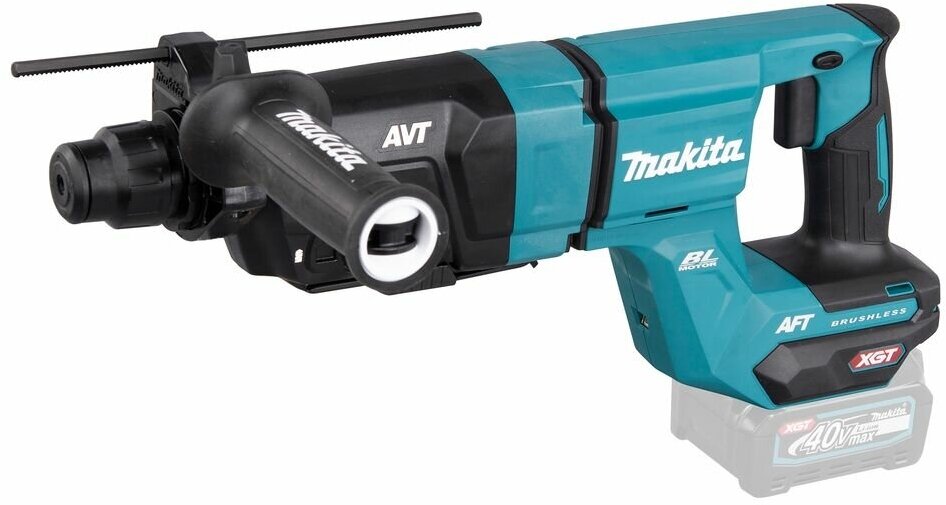 Аккумуляторный перфоратор Makita SDS-PLUS, 40 В, 28 мм, 3.7 Дж, без АКБ и З/У, HR007GZ