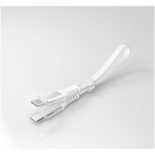 Кабель для быстрой зарядки Accesstyle USB Type-C - USB Type-C 30-TF30 смартфонов, планшетов, ноутбуков, белый
