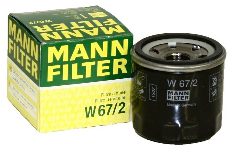 Фильтр Масляный MANN-FILTER арт. W672