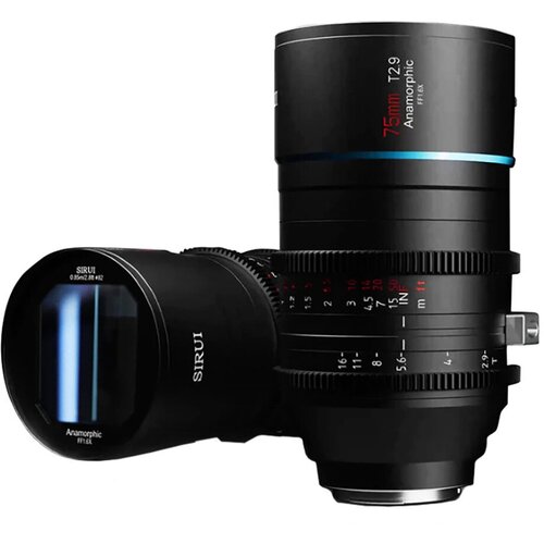 Объектив Sirui Venus 75mm T2.9 1.6x Full-Frame Anamorphic RF mount