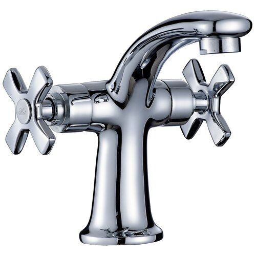 фото Смеситель для раковины (умывальника) orange kristi m33-021cr двухрычажный