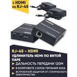 Удлинитель (extender) HDMI до 120м по витой паре - изображение