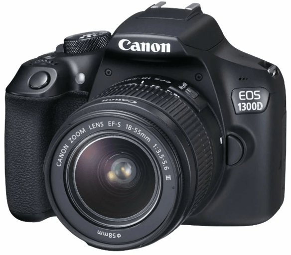 Canon EOS 1300D kit EF-S 18-55 mm f/3.5-5.6 DC III