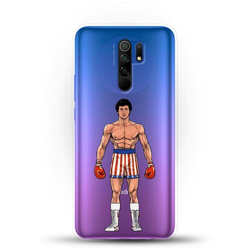 фото Силиконовый чехол слай на xiaomi redmi 9 andy & paul