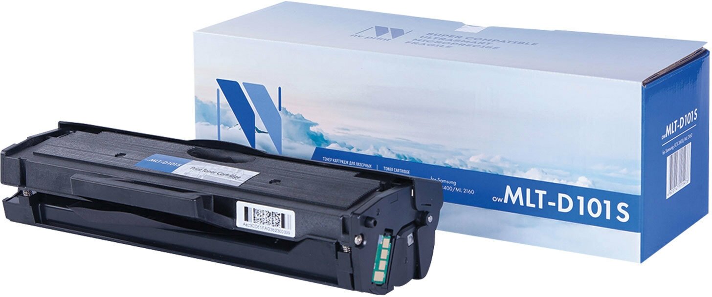 Картридж для лазерных принтеров NV PRINT Samsung ML-2160, 65, SCX-3400, 3405, 1500 стр NV-MLT-D101S