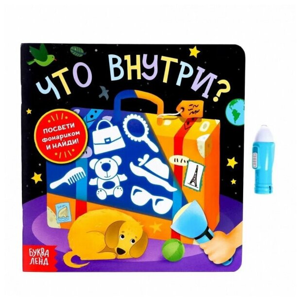 Что внутри Книга с фонариком