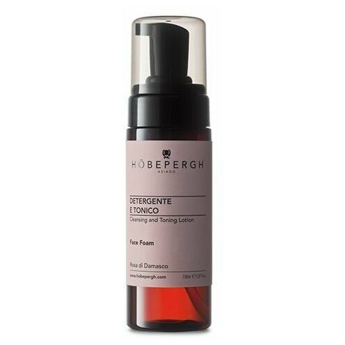 HOBEPERGH Пенка для лица очищающая Cleansing And Toning Lotion Face Foam натуральная цветочная вода для лица очищающая и тонизирующая чайное дерево 100мл