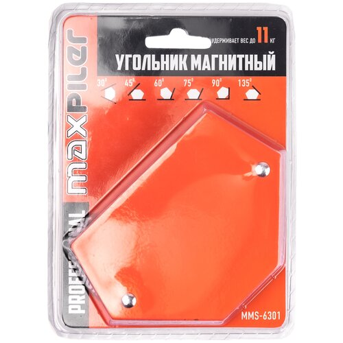 Угольник магнитный MaxPiler MMS-6301