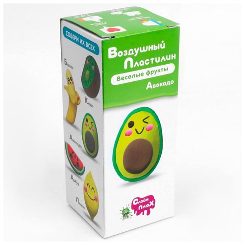 Набор ДТ Воздушный Пластилин 5 цв. Веселые фрукты 