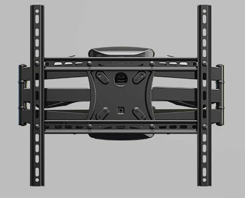 Кронштейн для телевизора Ultramounts UM873 черный 37"-70" макс.40кг настенный поворотно-выдвижной и наклонный - фотография № 4