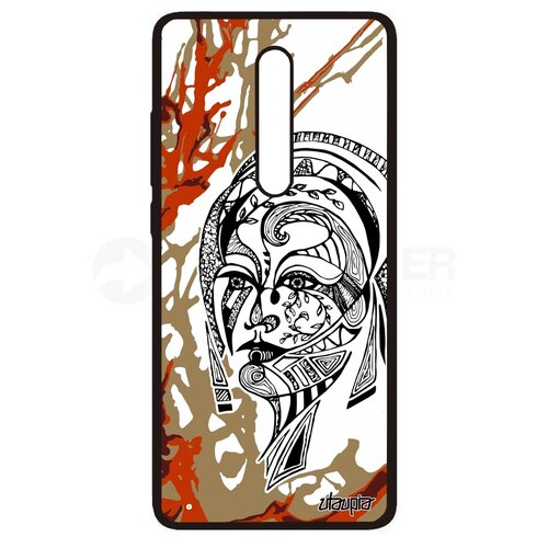 фото Чехол для телефонов mi 9t pro, "портрет женщины" цветок woman utaupia