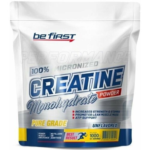 Креатин Be First Creatine powder 1000 грамм в пакете