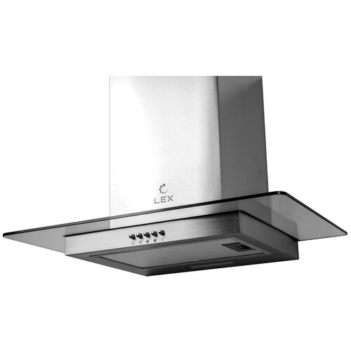 Купольная вытяжка LEX Apollo N 600 цвет корпуса INOX цвет окантовкипанели серый 1479000₽