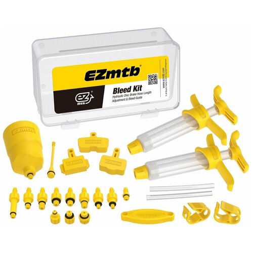 Набор для прокачки тормозов EZMTB Lite Universal Bleed Kit базовый набор для прокачки тормозов tektro 5 5mm oil hose basic bleed kit