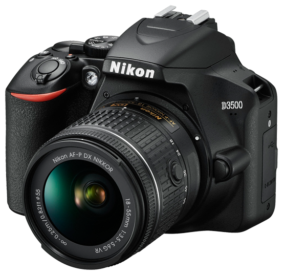 Зеркальный фотоаппарат Nikon D3500 Kit 18-55 VR AF-P