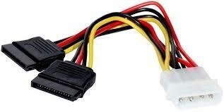 Кабель molex to 2sata 0.2m at8605 atcom