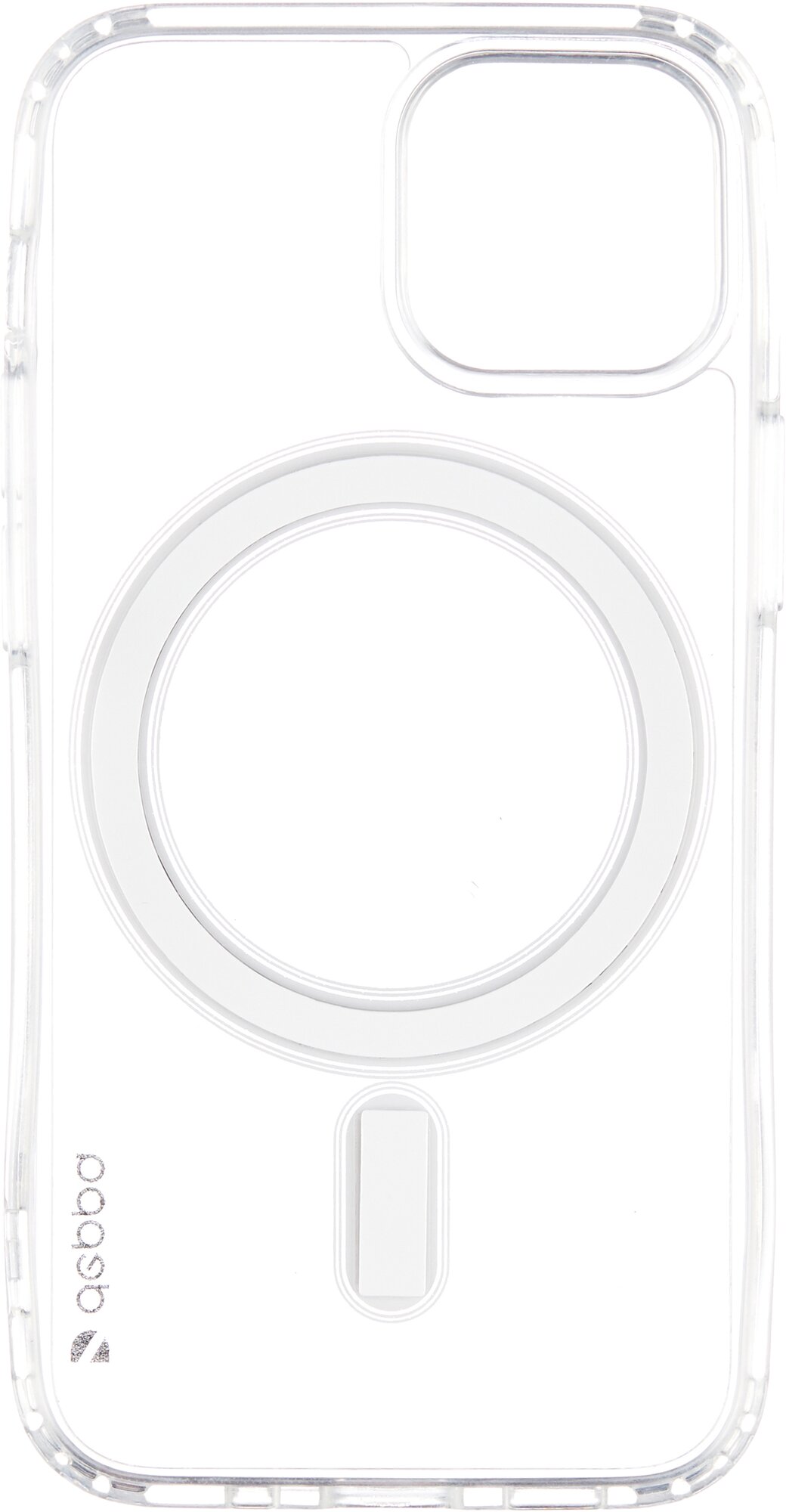 Чехол-крышка Deppa Gel MagSafe для iPhone 13 mini, термополиуретан, прозрачный - фото №2
