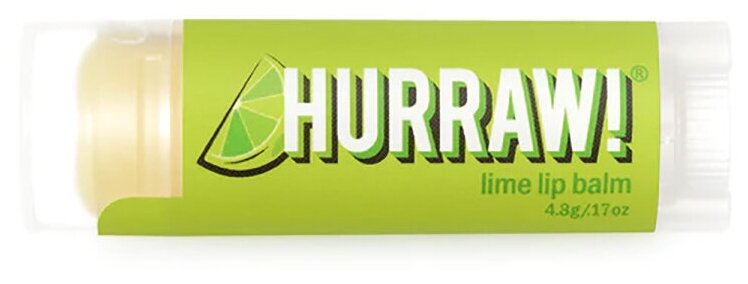 Hurraw! Бальзам для губ Lime Lip Balm Лайм