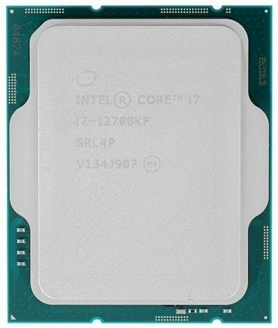 Процессор Intel Core i7 12700KF 3600 Мгц Intel LGA 1700 OEM CM8071504553829S RL4P