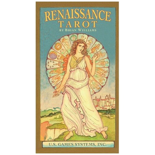 Гадальные карты U.S. Games Systems Таро Renaissance Tarot, 78 карт, 322 гадальные карты u s games systems таро faerie tarot 78 карт разноцветный 322