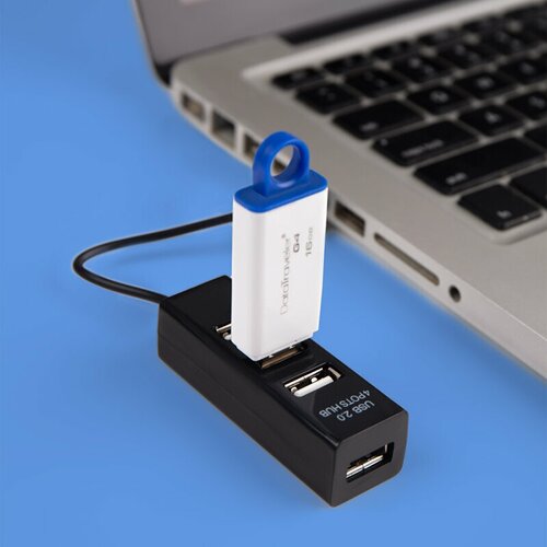 USB hub разветвитель на 4 порта REXANT usb разветвитель с 1 штекера на 2 порта