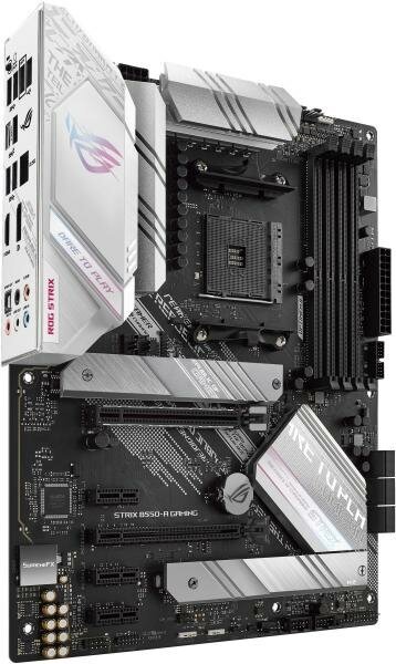 Материнская плата ASUS ROG STRIX B550-A GAMING Socket AM4 AMD B550 4xDDR4 2xPCI-E 16x 3xPCI-E 1x 6xSATA III ATX Retail