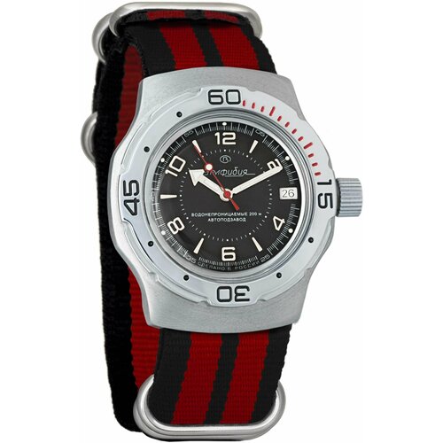 фото Наручные часы восток мужские наручные часы восток амфибия 160355, красный