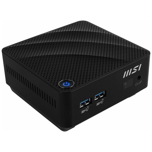 Неттоп MSI Cubi N JSL-043BRU, Intel Pentium Silver N6000, Intel UHD Graphics, noOS, черный [936-b0a111-063]